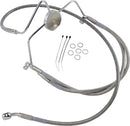 Harley Davidson Flhr [ESPECIALIDADES DE ARRASTRE] - Kit de línea de freno de acero inoxidable, extendido