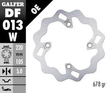 Honda CBR 400 RR Fireblade [1998-1999] - Disco de freno Wave® – imagen 2