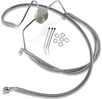 Harley Davidson Flhri [ESPECIALIDADES DE ARRASTRE] - Kit de línea de freno de acero inoxidable, extendido
