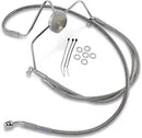 Harley Davidson Flhri [ESPECIALIDADES DE ARRASTRE] - Kit de línea de freno de acero inoxidable, extendido