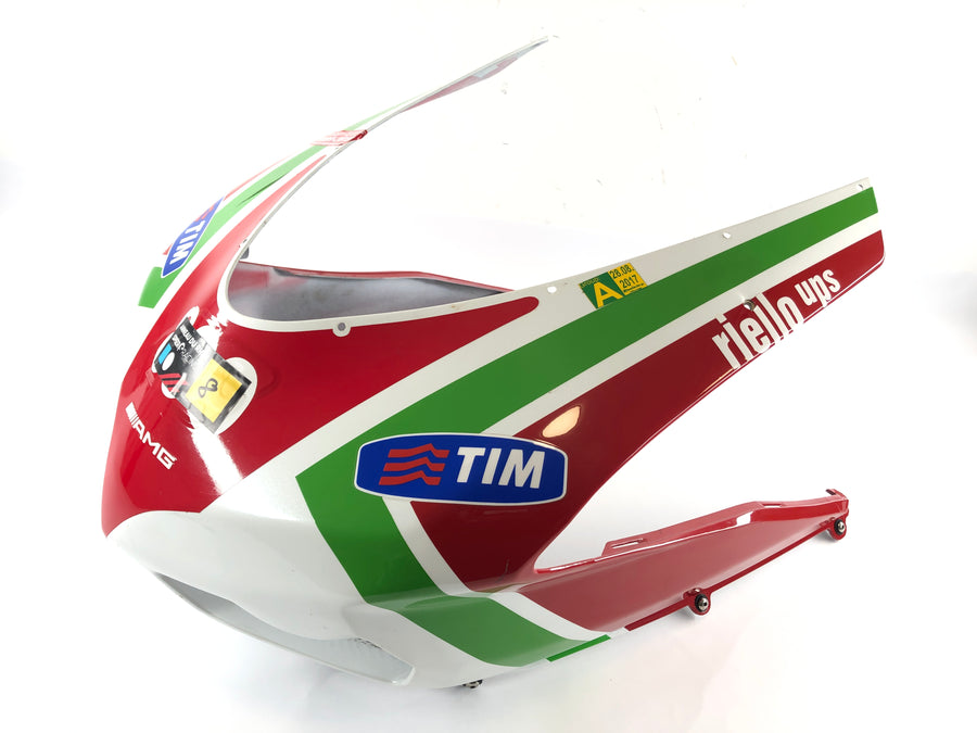 Ducati 1098 S [2007] - Faros del púlpito pegados para la pista de carreras