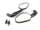 Universal Mirror Diego [bienes de stock] -ABS Adaptador negro 2x M8-R E probado-2
