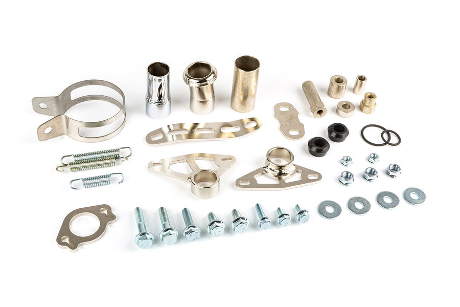 Beta RR Enduro 50 2T - Auspuff Streetrace High Mount links schwarz