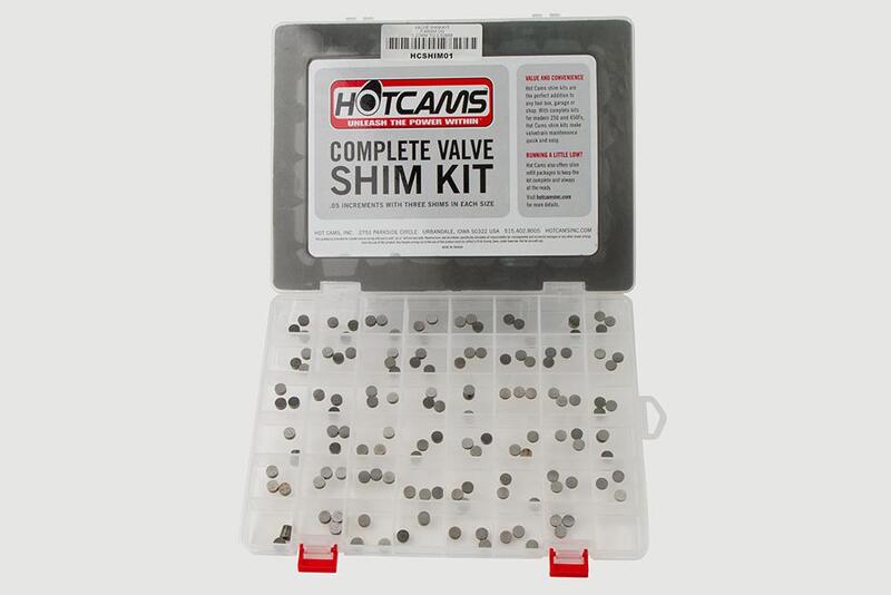 Kawasaki Kle 650 [HOT CAMS] - discos de válvula Ø7,48x1,20 a Ø7,48x3,50mm - (3x por tamaño)