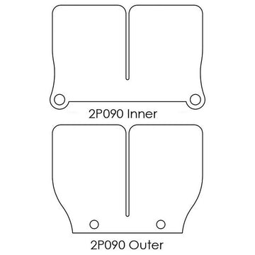 Yamaha Wr 125 [V-FORCE] - PLACA DE RECAMBIO PARA BLOQUE DE DIAFRAGMA V-FORCE2