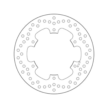 Yamaha Tdr 125 [BREMBO] - Disco de freno rígido redondo Serie Oro