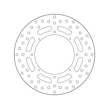 Honda Xl 125 [BREMBO] - Disco de freno rígido redondo Serie Oro