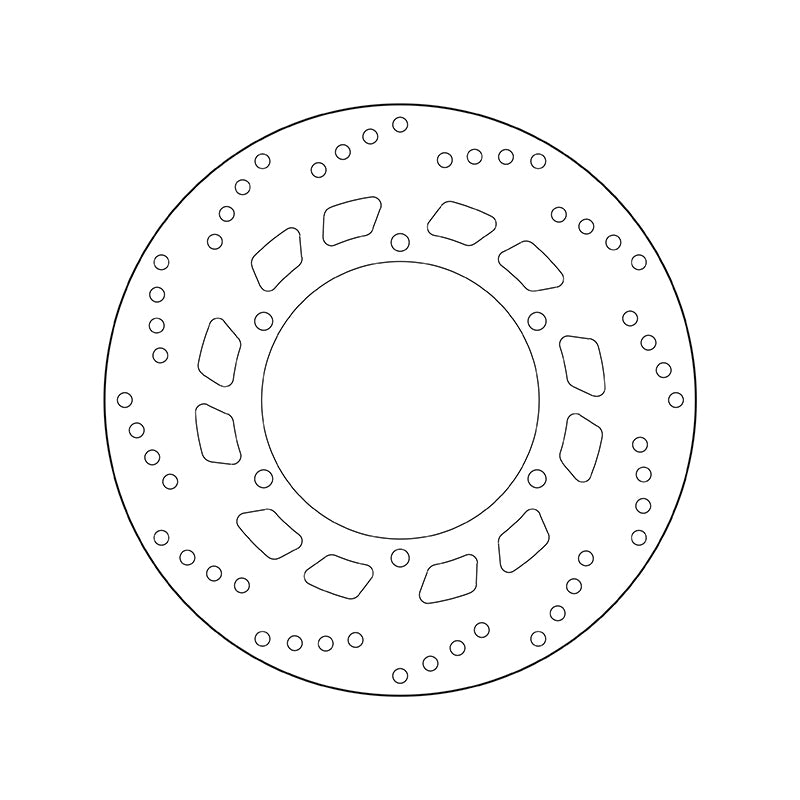 Yamaha Fj 1200 [BREMBO] - Disco de freno rígido redondo Serie Oro