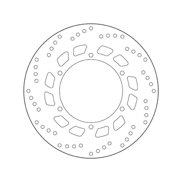 Yamaha Fj 1200 [BREMBO] - Disco de freno rígido redondo Serie Oro