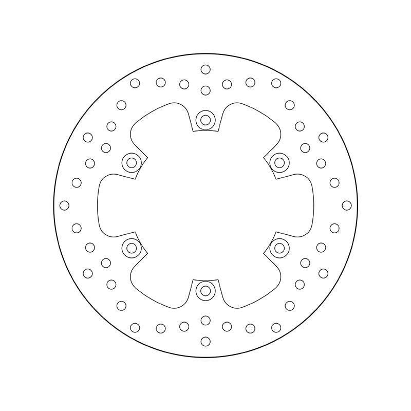 Yamaha Bt 1100 Bulldog [BREMBO] - Disco de freno rígido redondo Serie Oro