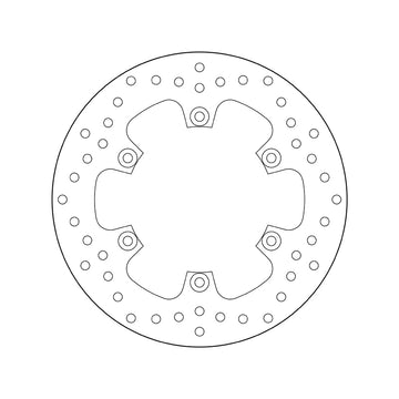 Yamaha Fzs 1000 [BREMBO] - Disco de freno rígido redondo Serie Oro