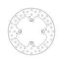 Hyperstrada 821 [BREMBO] - Disco de freno rígido redondo Serie Oro