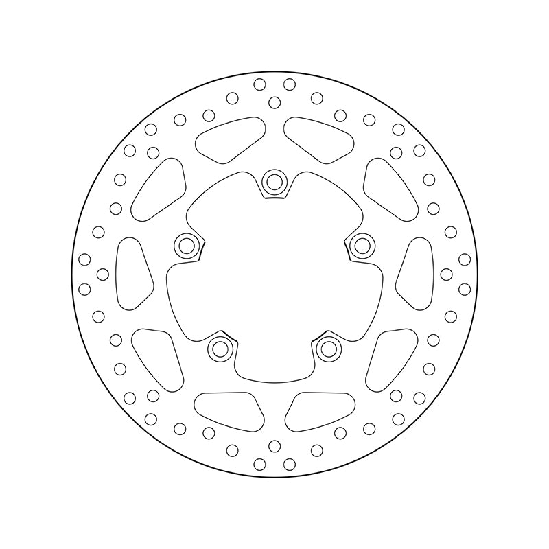 Triumph Tiger 1200 Explorer [BREMBO] - Disco de freno rígido redondo Serie Oro