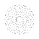 Ktm Duke 125 [BREMBO] - Disco de freno rígido redondo Serie Oro