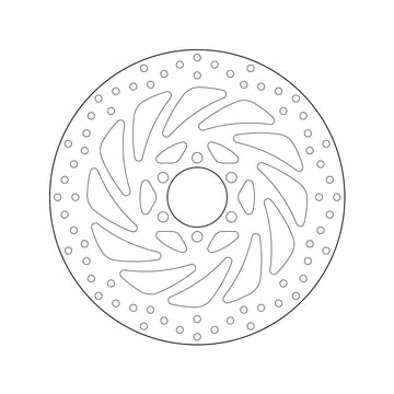 Ktm Duke 125 [BREMBO] - Disco de freno rígido redondo Serie Oro