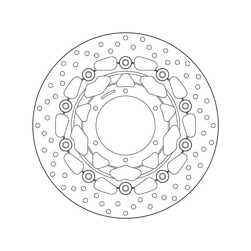 Honda Cb 900 [BREMBO] - Disco de freno flotante redondo Serie Oro