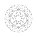 Honda Ctx 700 [BREMBO] - Disco de freno flotante redondo Serie Oro-2