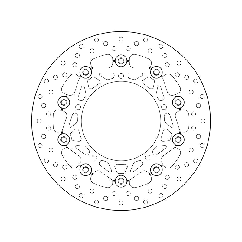Yamaha Tracer 7 700 [BREMBO] - Disco de freno flotante redondo Serie Oro