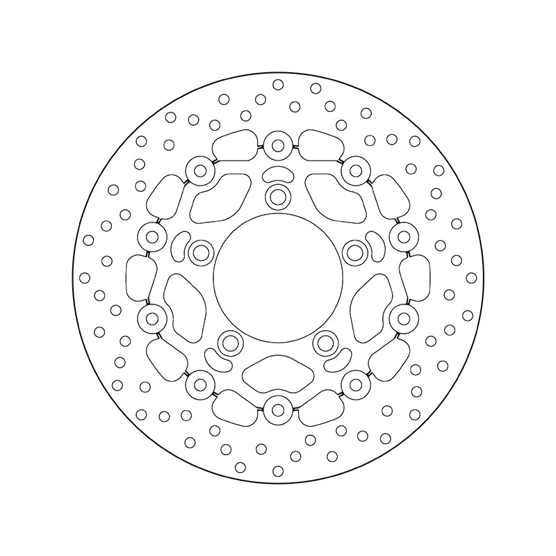 Kymco Ak 550 [BREMBO] - Disco de freno flotante redondo Serie Oro