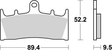 Suzuki Gsx 1300 Hayabusa [BREMBO] - Pastillas de Freno Cerámicas Carbono Competición - 07SU19RC