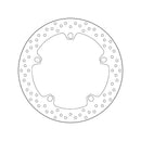 Bmw R 850 C [BREMBO] - Disco de freno rígido redondo Serie Oro-2