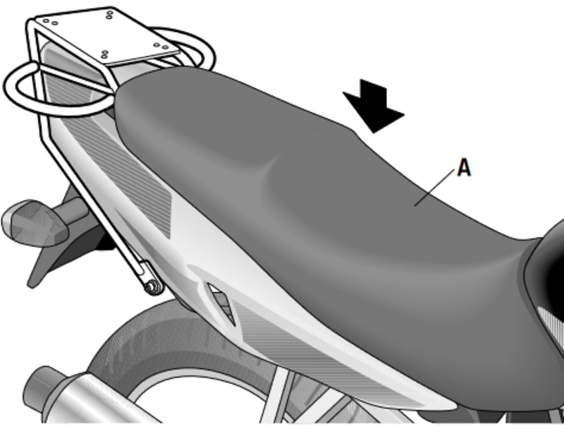 Suzuki Gs 500 [SHAD] - Kit de montaje Top Master - Suzuki