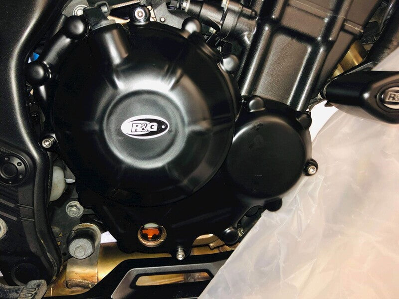 Honda CBR 500 R ABS PC62 [2019-2023] - Protector Tapa Cárter Motor Negro Honda