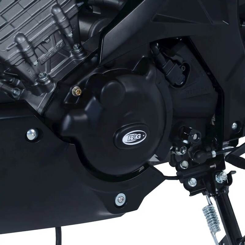 Suzuki GSX-S 125 ABS SPECIAL EDITION [2018] - Protector Tapa Cárter (Generador) Derecho Negro Suzuki GSX-R125