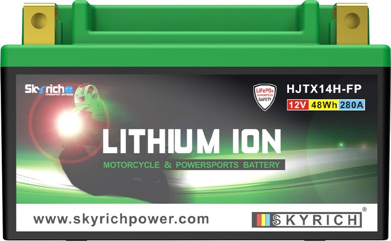 Aprilia Sl 1000 [SKYRICH] - Batería de iones de litio - HJTX14H-FP