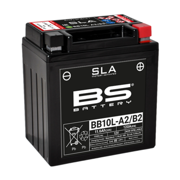 Yamaha Xv 125 [BATERÍA BS] - Batería SLA sin mantenimiento activada de fábrica - BB10L-A2/B2