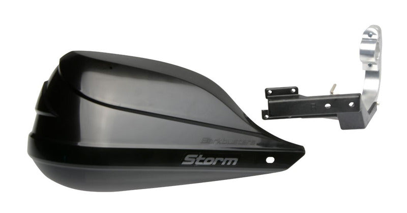 Triumph Trident 660 [BARKBUSTERS] - Juego Storm Hanguads Soporte de abrazadera de un solo punto Extremo de manillar Ø22mm Negro