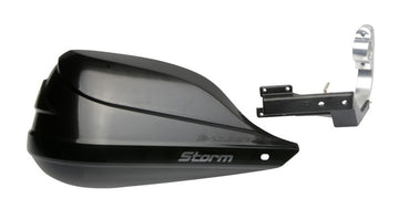 Triumph Trident 660 [BARKBUSTERS] - Juego Storm Hanguads Soporte de abrazadera de un solo punto Extremo de manillar Ø22mm Negro