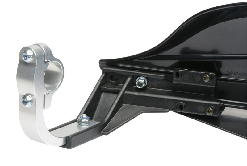 Triumph Trident 660 [BARKBUSTERS] - Juego Storm Hanguads Soporte de abrazadera de un solo punto Extremo de manillar Ø22mm Negro