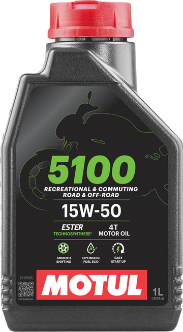 Aceite del motor 15W50 4t 1 litro para motocicletas [Motul]