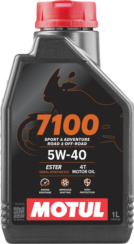 Aceite de motor 5W40 4T 1L para motocicletas [Motul]