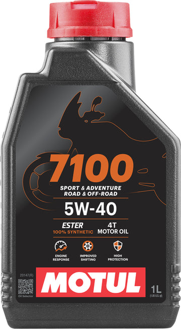 Aceite de motor 5W40 4T 1L para motocicletas [Motul]