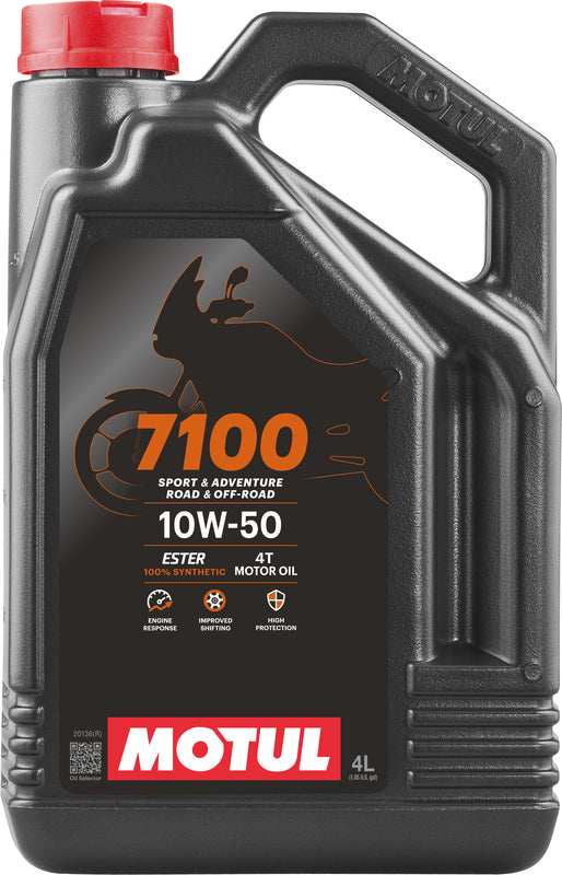 Aceite de motor 10W50 4T 4L para motocicletas [Motul]