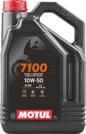 Aceite de motor 10W50 4T 4L para motocicletas [Motul]
