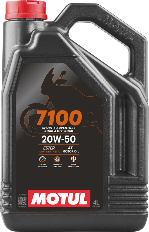 Aceite de motores 20W50 4T 4L para motocicletas [Motul]
