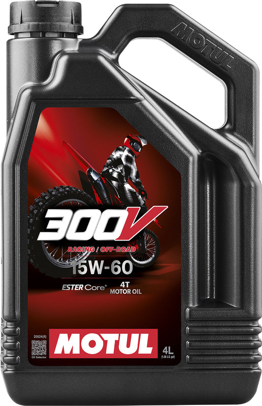 Aceite de motor 15W60 4T para carreras de carretera 4L [Motul]