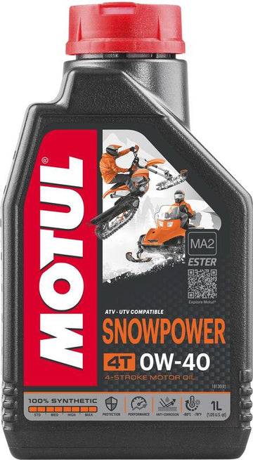 Aceite de motor 0W40 4T para motos de nieve 1L [MOTUL]