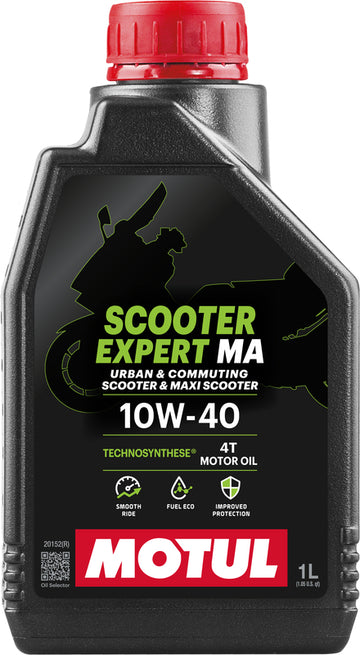 Aceite de motor 10W40 para 4T scooter, 1 litro [Motul]