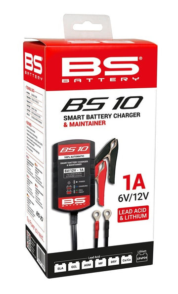 BS Battery BS10 – intelligentes Batterieladegerät für Blei- und Lithiumbatterien