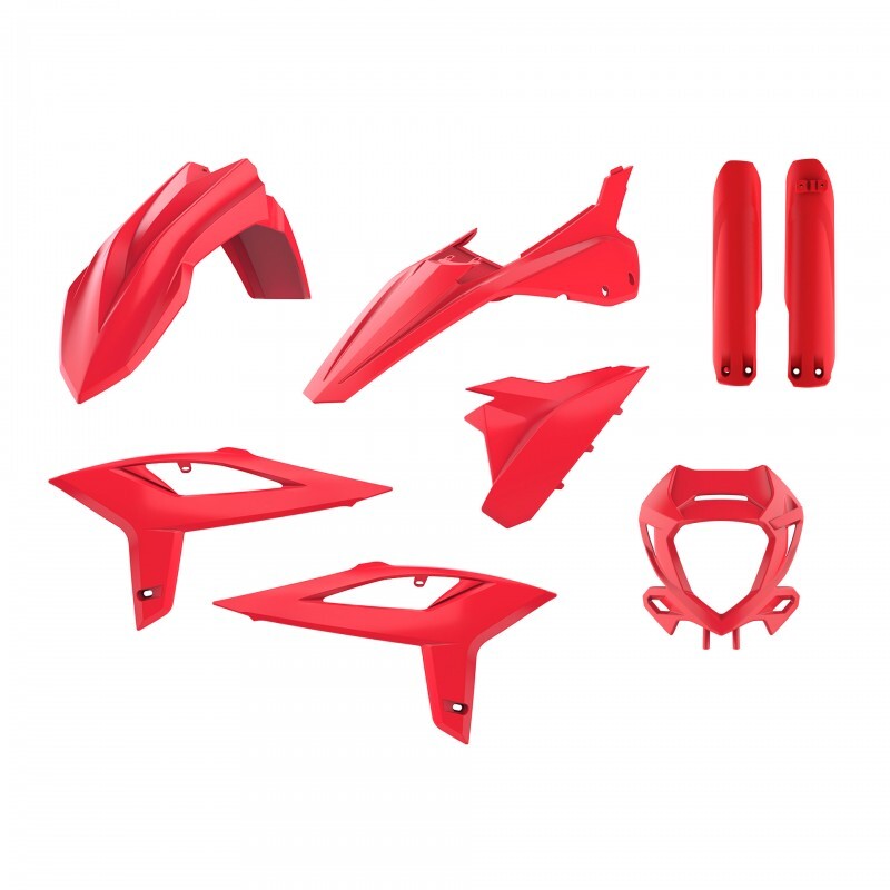 Beta RR 125 [POLISPORT] - Kit de Plásticos - Color OEM (20-22) Beta RR T/4T