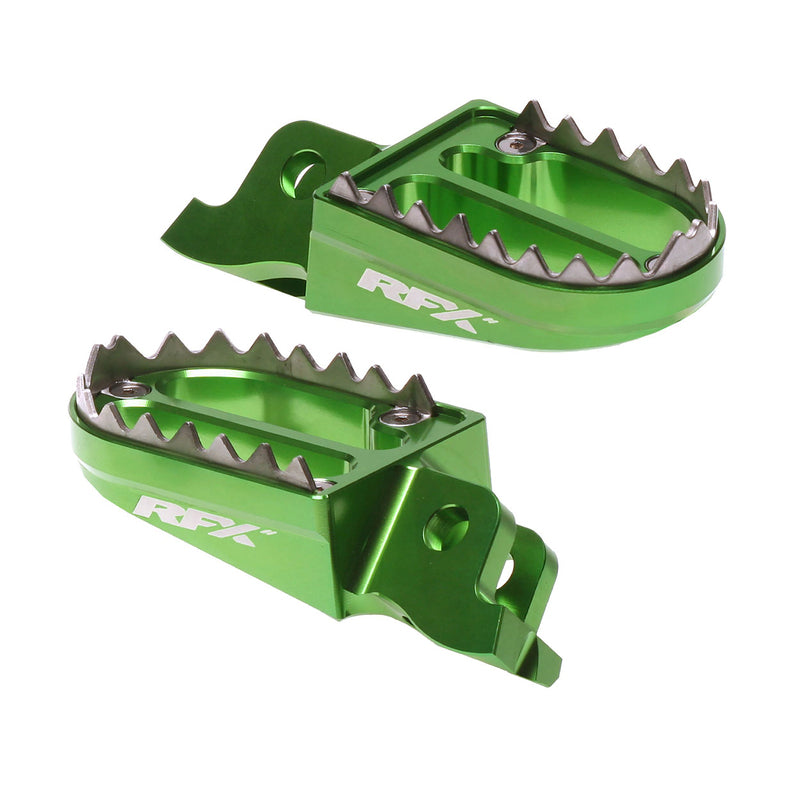 Kawasaki Kx 250 [RFX] - Estriberas Pro 2 (Verde) - Kawasaki KXF250/450