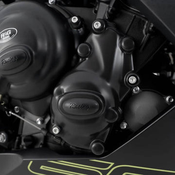 Triumph TIGER SPORT 660 [2022-2025] - Protector Tapa Cárter Derecho (Encendido) Race Series - Negro Triumph Trident 660