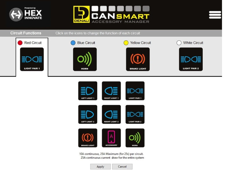 Ducati Desert X 937 [DENALI] - Controlador CANsmart™ GEN II