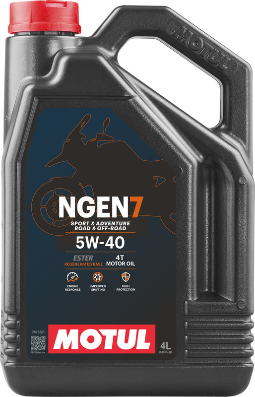 Aceite de motor 5W-40 4T 4L para motocicletas [Motul]