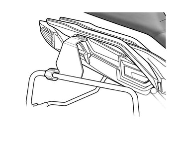 Kawasaki Versys 650 [SHAD] - Kit de montaje 4P