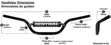 Kawasaki Kx 250 [RENTHAL] - Manillar 839 Fatbar